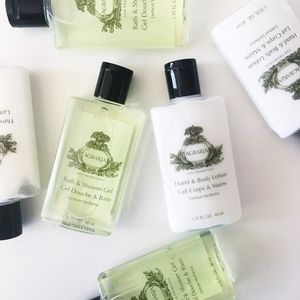 (Set of 6) Agraria Shower Gel & Body Lotion Travel